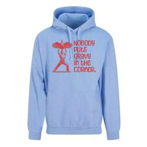 Nobody Puts Gravy In The Corner Thanksgiving Dinner Turkey Unisex Surf Hoodie