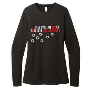 Noob Pro Gamer Noob Gaming Gamer Womens CVC Long Sleeve Shirt