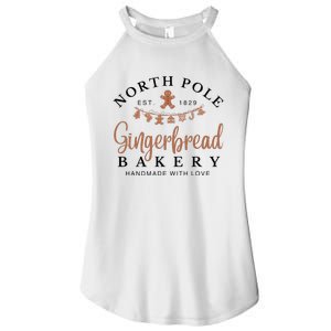 North Pole Gingerbread Bakery Women’s Perfect Tri Rocker Tank