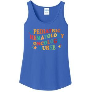 Nursing Pediatric Hematology Oncology Nurse Groovy Pediatric Gift Ladies Essential Tank