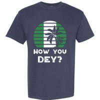 Nigeria Pidgin How You Dey Quote Nigerian Flag Nigeria Garment-Dyed Heavyweight T-Shirt