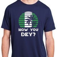 Nigeria Pidgin How You Dey Quote Nigerian Flag Nigeria Adult ChromaSoft Performance T-Shirt