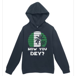 Nigeria Pidgin How You Dey Quote Nigerian Flag Nigeria Urban Pullover Hoodie