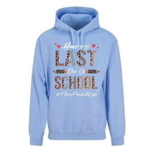 Nicu Parent Happy Last Day Of School Summer Funny Leopard Funny Gift Unisex Surf Hoodie