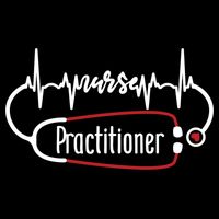 Nurse Practitioner Heartbeat Heart Stethoscope Nursing Gift Cooling Performance Crew T-Shirt