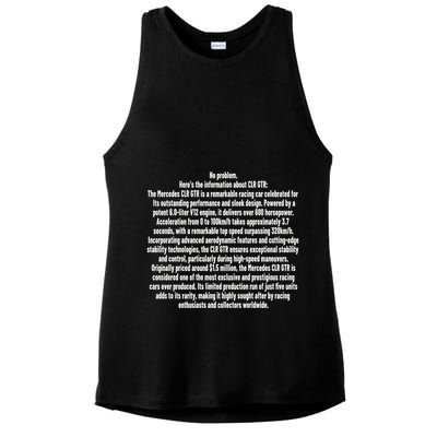 No Problem Heres The Information About Clr Gtr The Mercedes Ladies PosiCharge Tri-Blend Wicking Tank