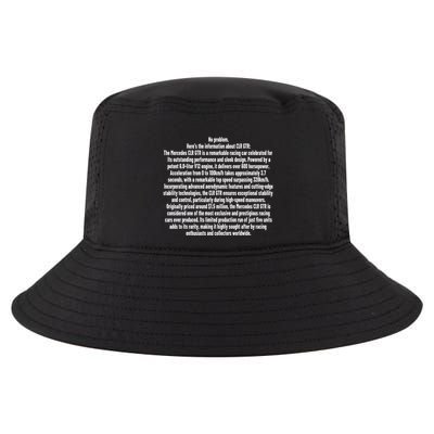 No Problem Heres The Information About Clr Gtr The Mercedes Cool Comfort Performance Bucket Hat