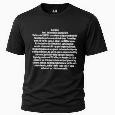 No Problem Heres The Information About Clr Gtr The Mercedes Performance Shirt