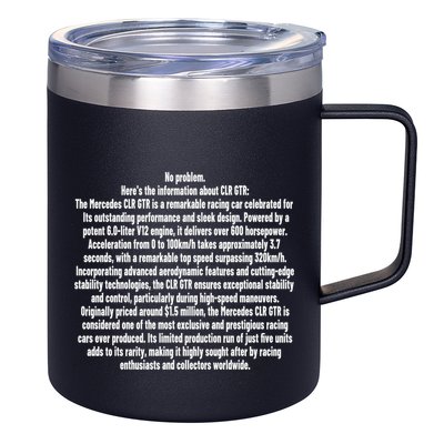 No Problem Heres The Information About Clr Gtr The Mercedes 12oz Stainless Steel Coffee Mug