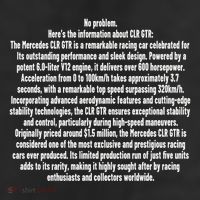 No Problem Heres The Information About Clr Gtr The Mercedes 25L Jumbo Tote