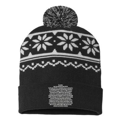 No Problem Heres The Information About Clr Gtr The Mercedes USA-Made Snowflake Beanie