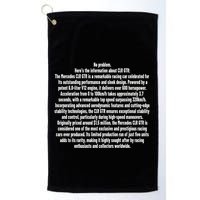 No Problem Heres The Information About Clr Gtr The Mercedes Golf Towel