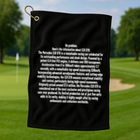No Problem Heres The Information About Clr Gtr The Mercedes Golf Towel