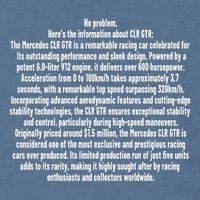 No Problem Heres The Information About Clr Gtr The Mercedes Garment-Dyed Sweatshirt