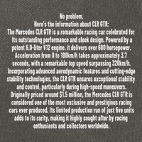No Problem Heres The Information About Clr Gtr The Mercedes Cotton Canvas Backpack