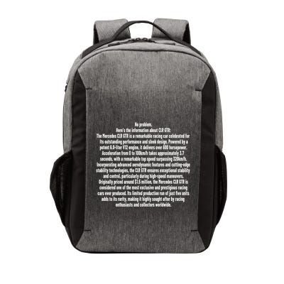 No Problem Heres The Information About Clr Gtr The Mercedes Vector Backpack