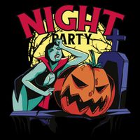 Night Party Halloween Cooling Performance Crew T-Shirt