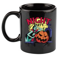 Night Party Halloween 11oz C Handle Ceramic Mug