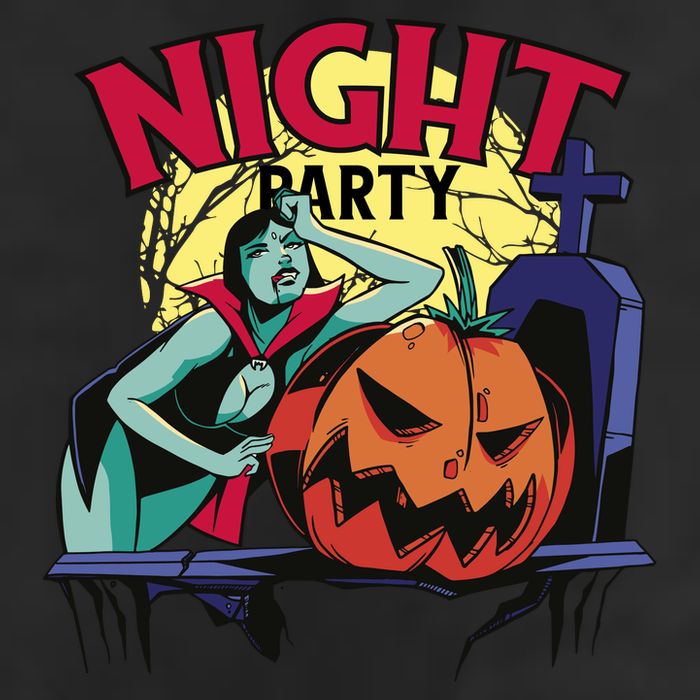 Night Party Halloween 11oz C Handle Ceramic Mug