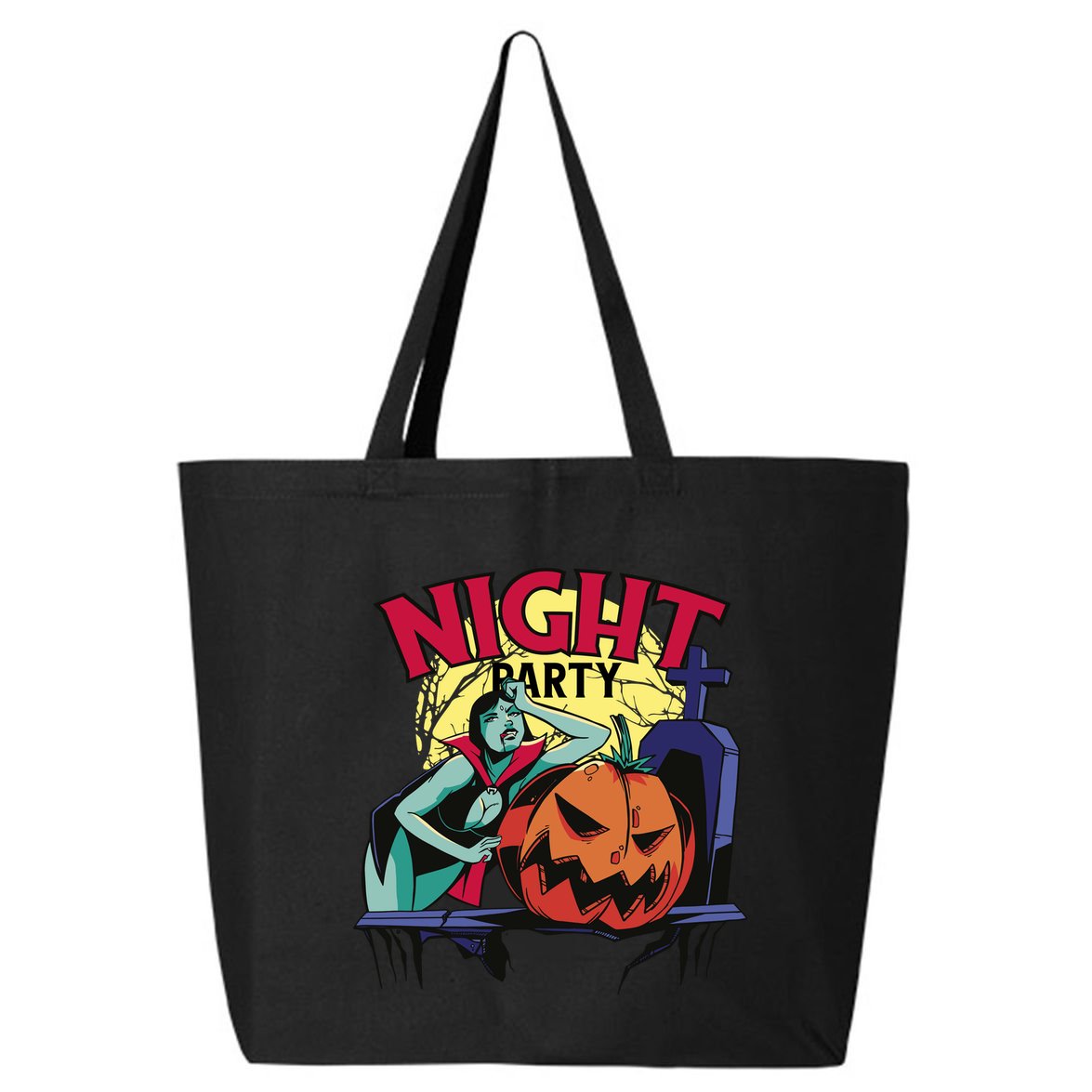 Night Party Halloween 25L Jumbo Tote