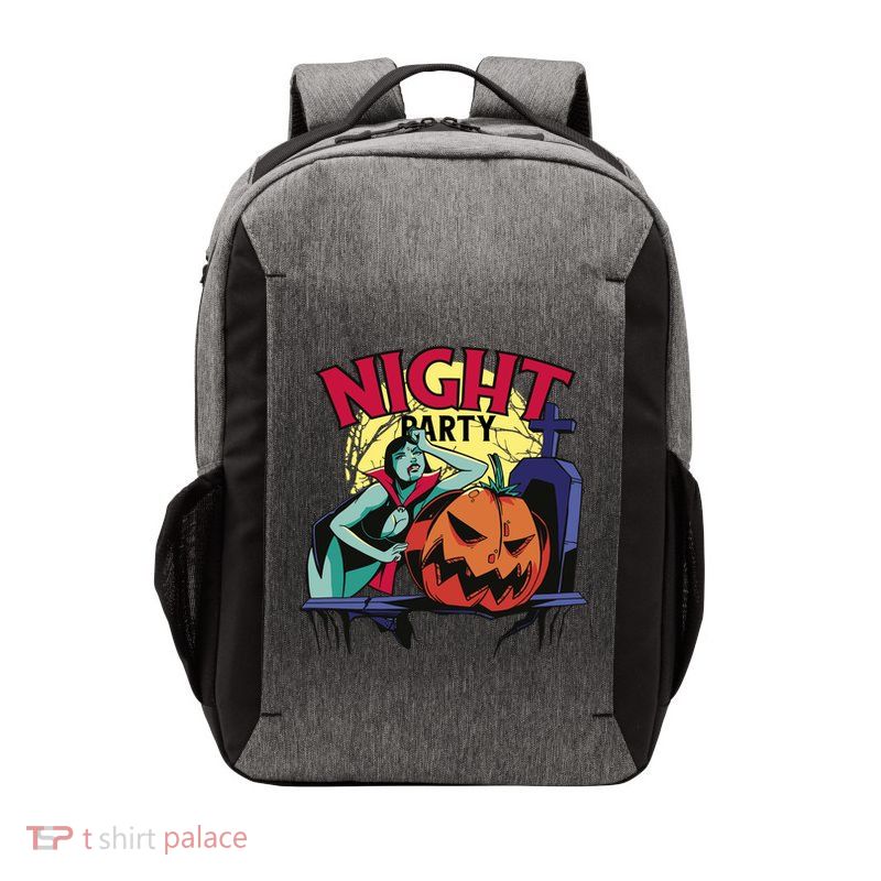 Night Party Halloween Vector Backpack