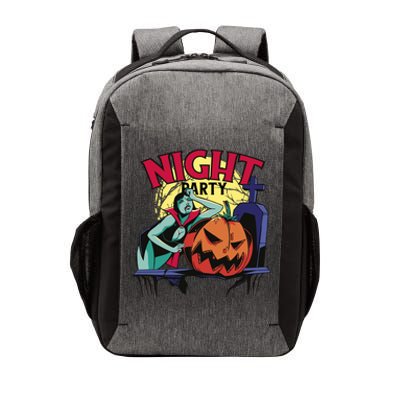 Night Party Halloween Vector Backpack