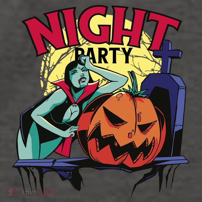 Night Party Halloween Vector Backpack