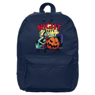 Night Party Halloween 16 in Basic Backpack