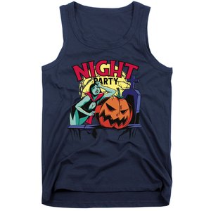 Night Party Halloween Tank Top