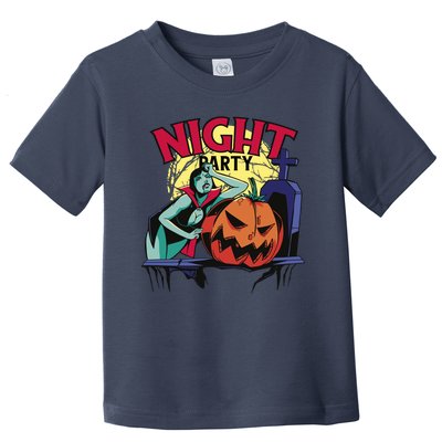 Night Party Halloween Toddler T-Shirt