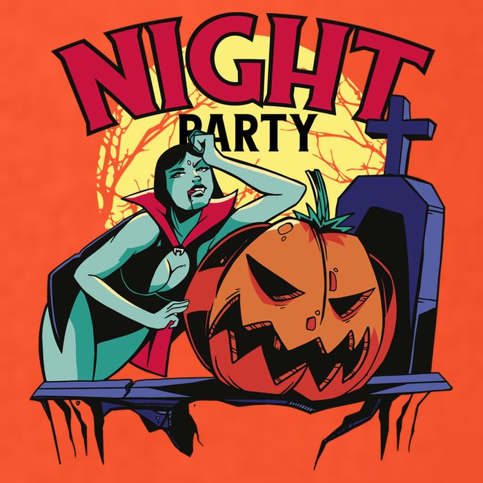 Night Party Halloween T-Shirt