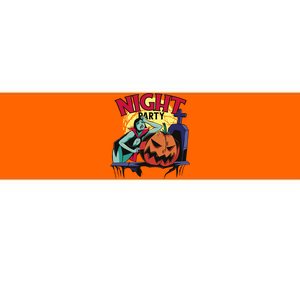 Night Party Halloween Bumper Sticker