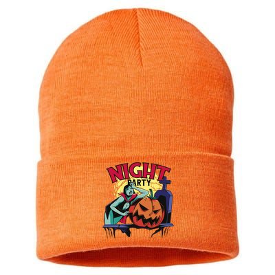 Night Party Halloween Sustainable Knit Beanie