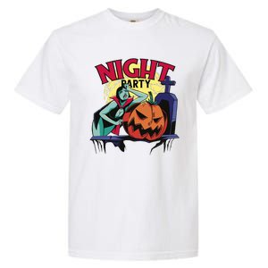 Night Party Halloween Garment-Dyed Heavyweight T-Shirt