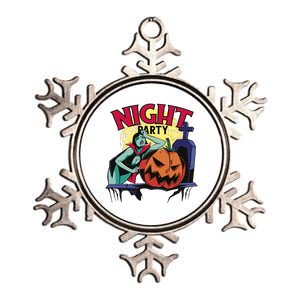 Night Party Halloween Metallic Star Ornament