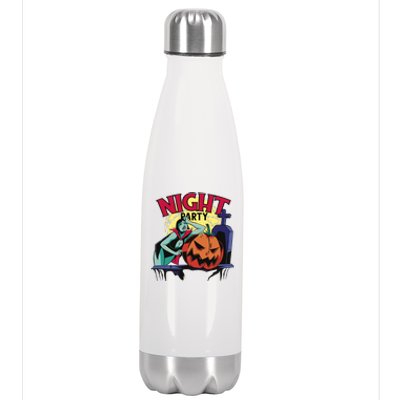 Night Party Halloween Stainless Steel Insulated Water Bottle