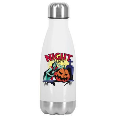 Night Party Halloween Stainless Steel Insulated Water Bottle