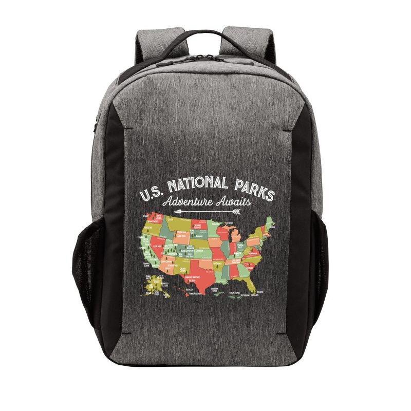 National Parks Hoodie Map Camping Design Hiking Vector Backpack
