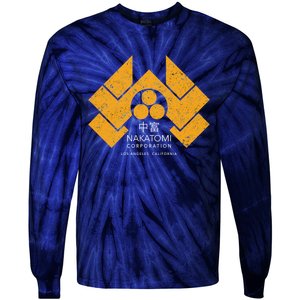 Nakatomi Plaza Hd Japanese Variant Tie-Dye Long Sleeve Shirt