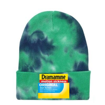 Nurse Pharmacy Halloween Costume Dramamine Motion Sickness Tie Dye 12in Knit Beanie