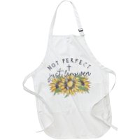Not Perfect Just Forgiven Sunflower Christian Apron