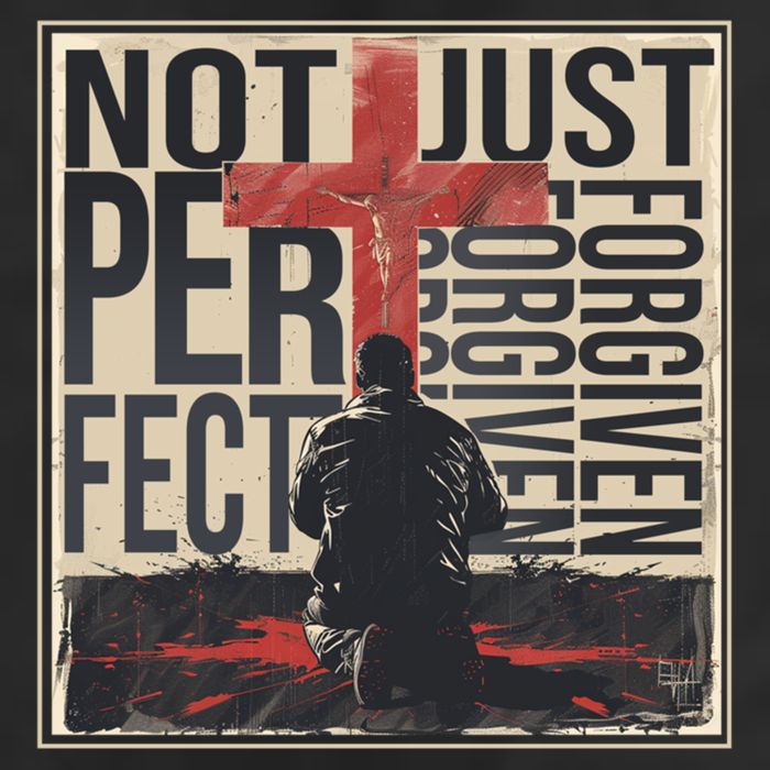 Not Perfect Just Forgiven Gift Christian Great Gift Adult Drive Performance Visor