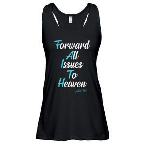 Not Perfect Just Forgiven Christian Team Jesus Easter Day Ladies Essential Flowy Tank