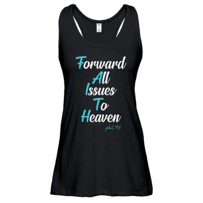 Not Perfect Just Forgiven Christian Team Jesus Easter Day Ladies Essential Flowy Tank