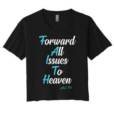 Not Perfect Just Forgiven Christian Team Jesus Easter Day Women's Crop Top Tee