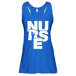 Nursing Profession Job Work Nurse Gift Ladies Essential Flowy Tank