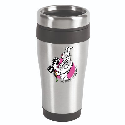 No Pain Just Gain Gift 16oz Travel Tumbler