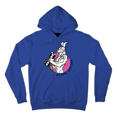 No Pain Just Gain Gift Tall Hoodie