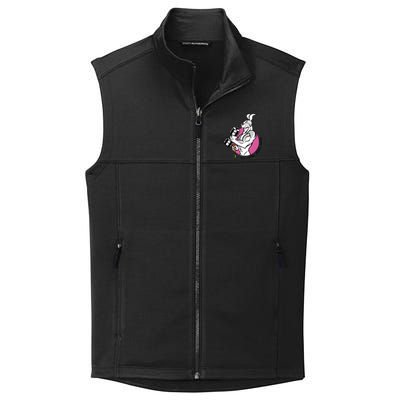 No Pain Just Gain Gift Collective Smooth Fleece Vest