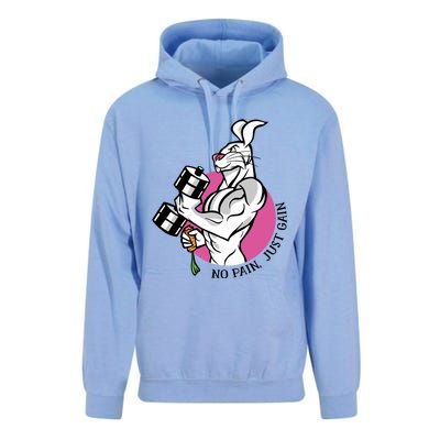 No Pain Just Gain Gift Unisex Surf Hoodie